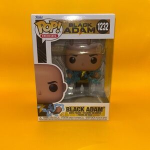 Funko Black Adam Pop! Figure with Blue and Black Accents